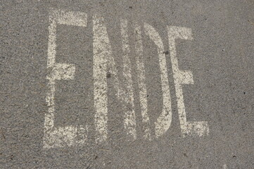 symbol for the end in a hopeless situation