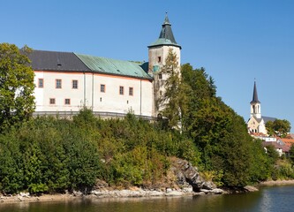 Fototapeta na wymiar Zirovnice Renaissance and baroque castle Czech Republic