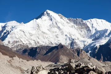 Papier Peint photo autocollant Cho Oyu Mount Cho Oyu Ngozumba glacier Nepal Himalaya mountain