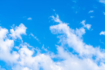 【自然】青い空と白い雲【風景】