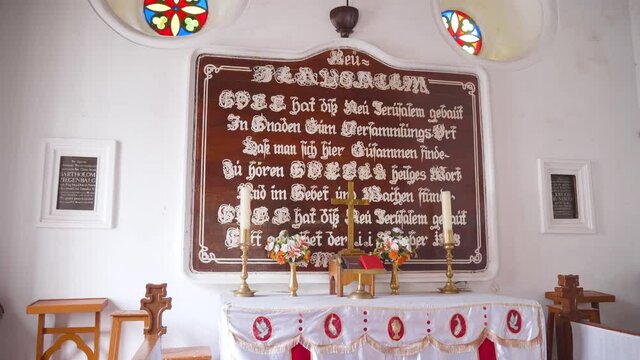 Danish Lutheran Church in Tranquebar, Tamil Nadu, India