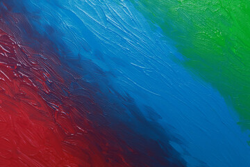 Abstract colorful paint as background, closeup view