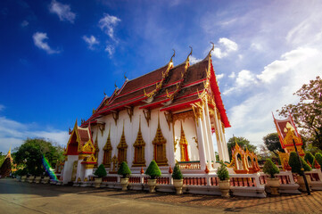 Buddhist temple in Phuket Thailand called Chalong Temple