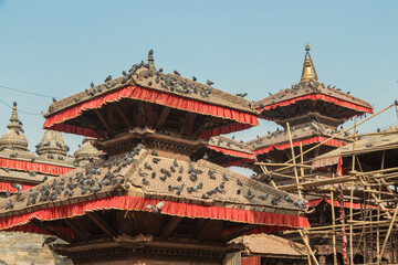 Various temples located in Kathmandu durbar square(World Heritage Sites declared by UNESCO) and is one of the major attraction of Kathmandu