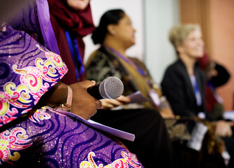 Naklejka premium Diversity People International Conference Partnership