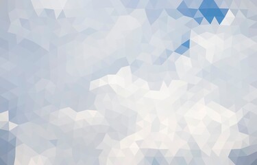 abstract blue background with clouds