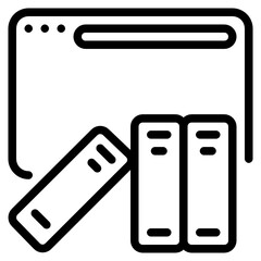 Online Learning, Online Library accesed from browser