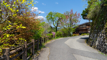 妻籠宿 古い町並み Tsumagojuku