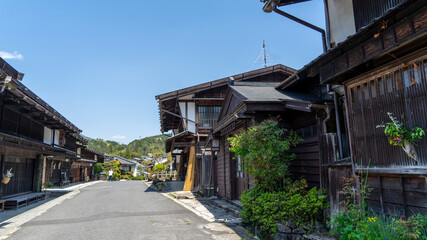 妻籠宿 古い町並み Tsumagojuku