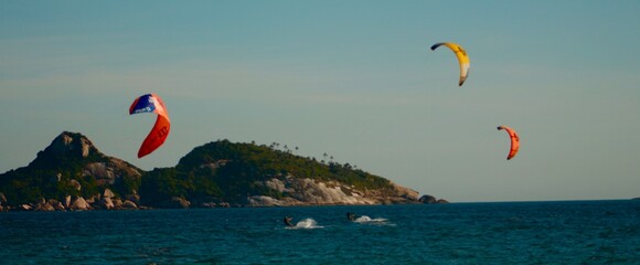 kite on the beach