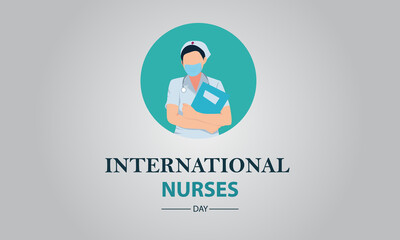 vector international nurses day