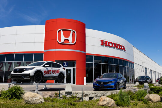 Honda Dealership in Ottawa, Ontario, Canada on May 31, 2021