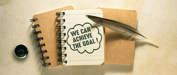 Words with goal a Business Concept