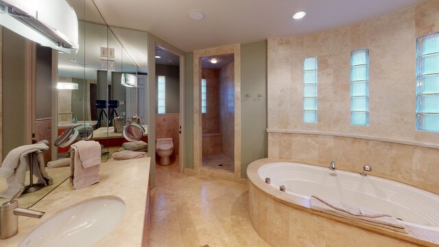 Home interior bathroom 