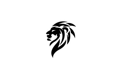 simple lion head