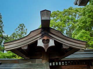 初夏の神社