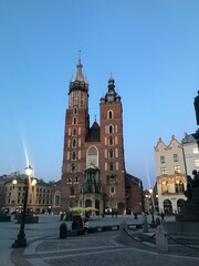 Naklejka na ściany i meble saint Maria cathedral, Poland, Krakow 