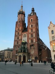 Fototapeta na wymiar saint Maria cathedral, Krakow, Poland 