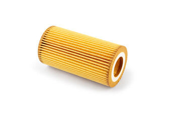 Oil Filter Car on white background