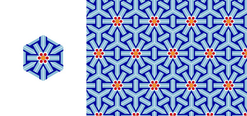 Korean traditional decorative patterns of temples.