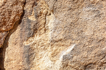 A view of a rock texture as a background.