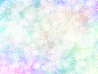 Abstract blurred pastel light tone background. Cute sweet rainbow wallpaper for girl, birthday, Christmas, New Year, Valentine