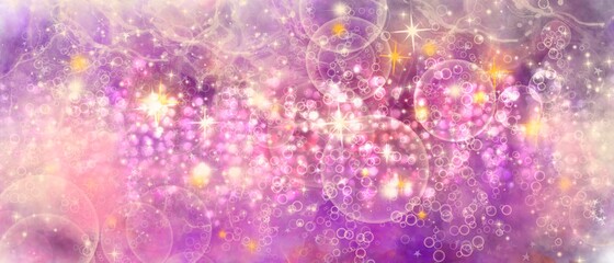 Unicorn galaxy pattern. Pastel cloud and sky with glitter. Cute bright paint like candy background theme. Concept to montage or present your product, for women, girls in princess style