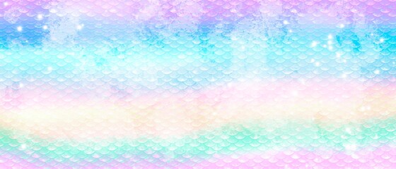 Unicorn Marble Galaxy Print Seamless pattern in repeat.Pastel clouds and sky with gold glitter . Cute bright candy background . For montage yours product or presentation for girl .Princess style.