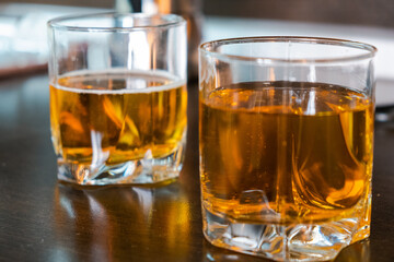 glass of whiskey