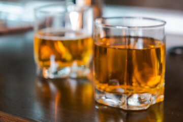 glass of whiskey