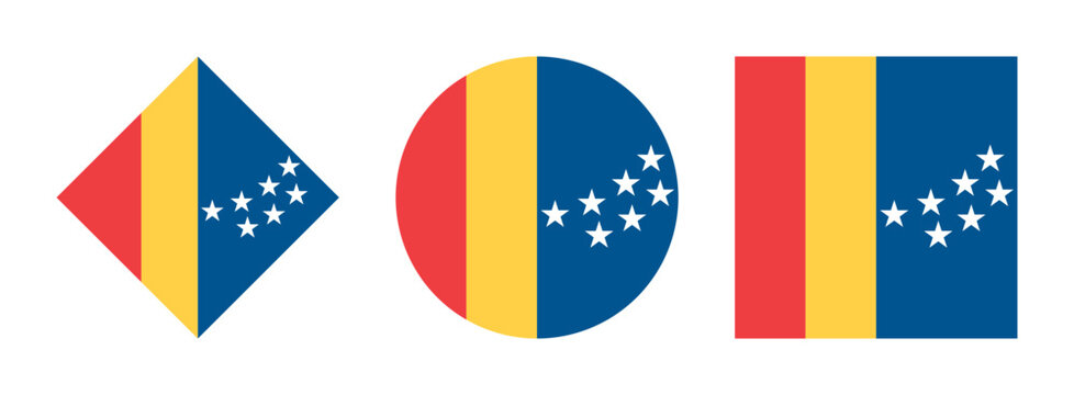 durham city flag icon set. isolated on white background	
