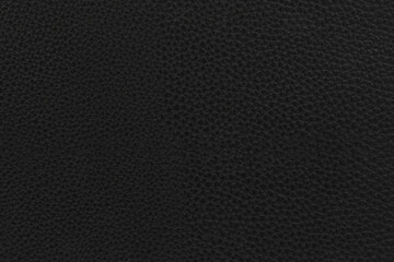 Abstract Black leather texture background.