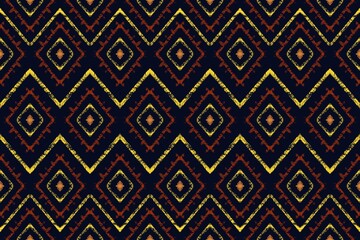 Ikat pattern textile ethnic tribal American African fabric geometric aztec motif mandalas native boho bohemian carpet