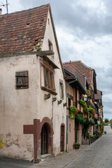 Fototapeta na wymiar The nicely village of Colmar in Alsace