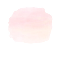 Set of watercolor logo for banner, wedding, business card. Ombre pastel girly style. Beautiful brush strokes, elegance design. Price tag.