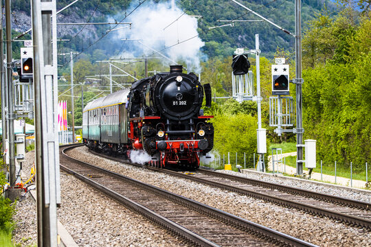 Pacific 01-202 Dampflokomotive