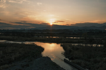 夕焼け