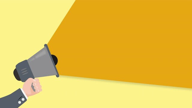 M&eacute;gaphone, &eacute;t&eacute;, couleurs, communication, vague, animation, marketing, m&eacute;ga, bleu, jaune,  rouge , vert, rose, orange, micro, publicit&eacute;, parler, expression, informations, protester, activiste, hurler, 