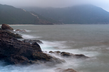 Tai Long Wan in Eastern Sai Kung, a popular destination for surfers, has become increasingly popular among camping community in Hong Kong. 