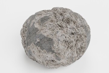 Obraz premium Realistic 3D Render of Rock Stone