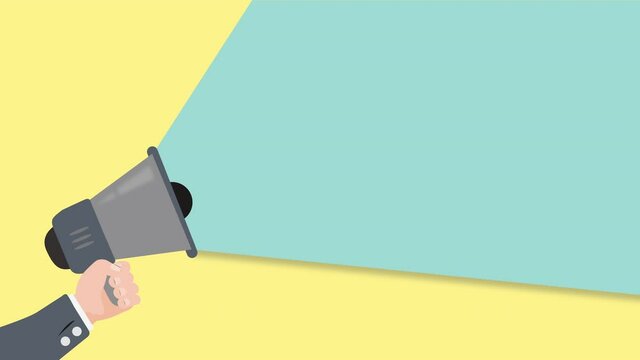 M&eacute;gaphone, &eacute;t&eacute;, couleurs, communication, vague, animation, marketing, m&eacute;ga, bleu, jaune,  rouge , vert, rose, orange, micro, publicit&eacute;, parler, expression, informations, protester, activiste, hurler, 