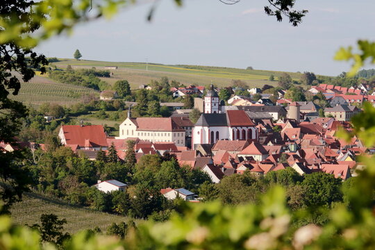 view of the city Dettelbach