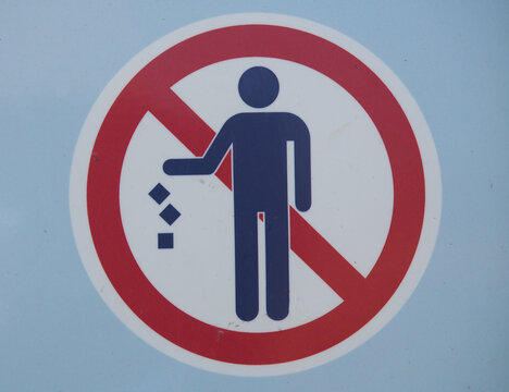 prohibido tirar basura