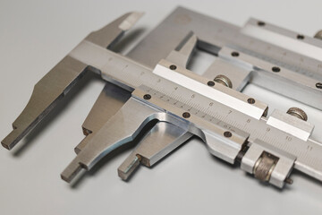 Caliper is a highly accurate measurement tool. The exact size of the parts. Professional tool.