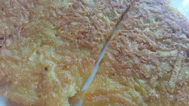 rusti dish made from potatoes