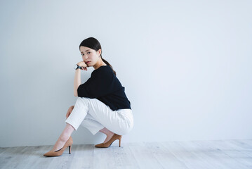 Fototapeta premium クールな女性