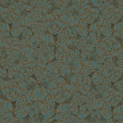 
flower pattern, seamless, rosebud