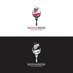 Royal Wine Logo in Vector