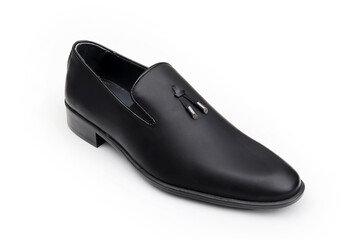 Classic black  leather men's shoes