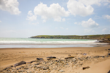 Spring landscape in the lands of Ireland